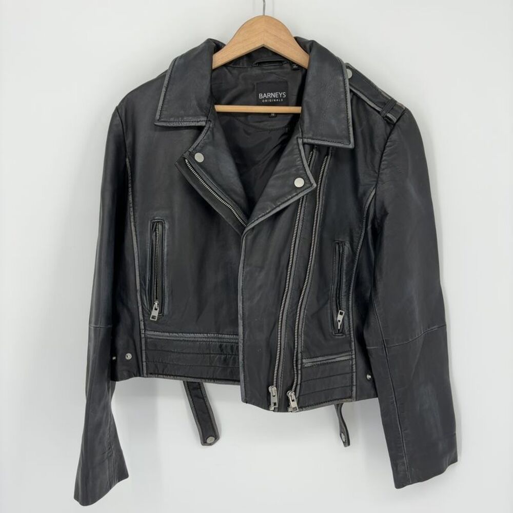 BARNEYS Originals Barn Sheep Leather Jacket